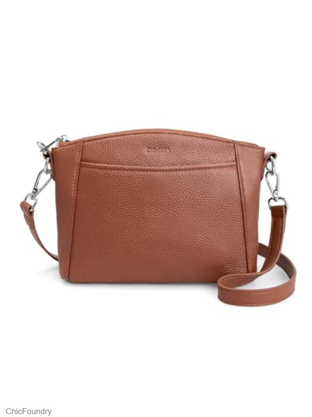 Genuine Leather Anti-Theft Small Crossbody Bag RFID Blocking